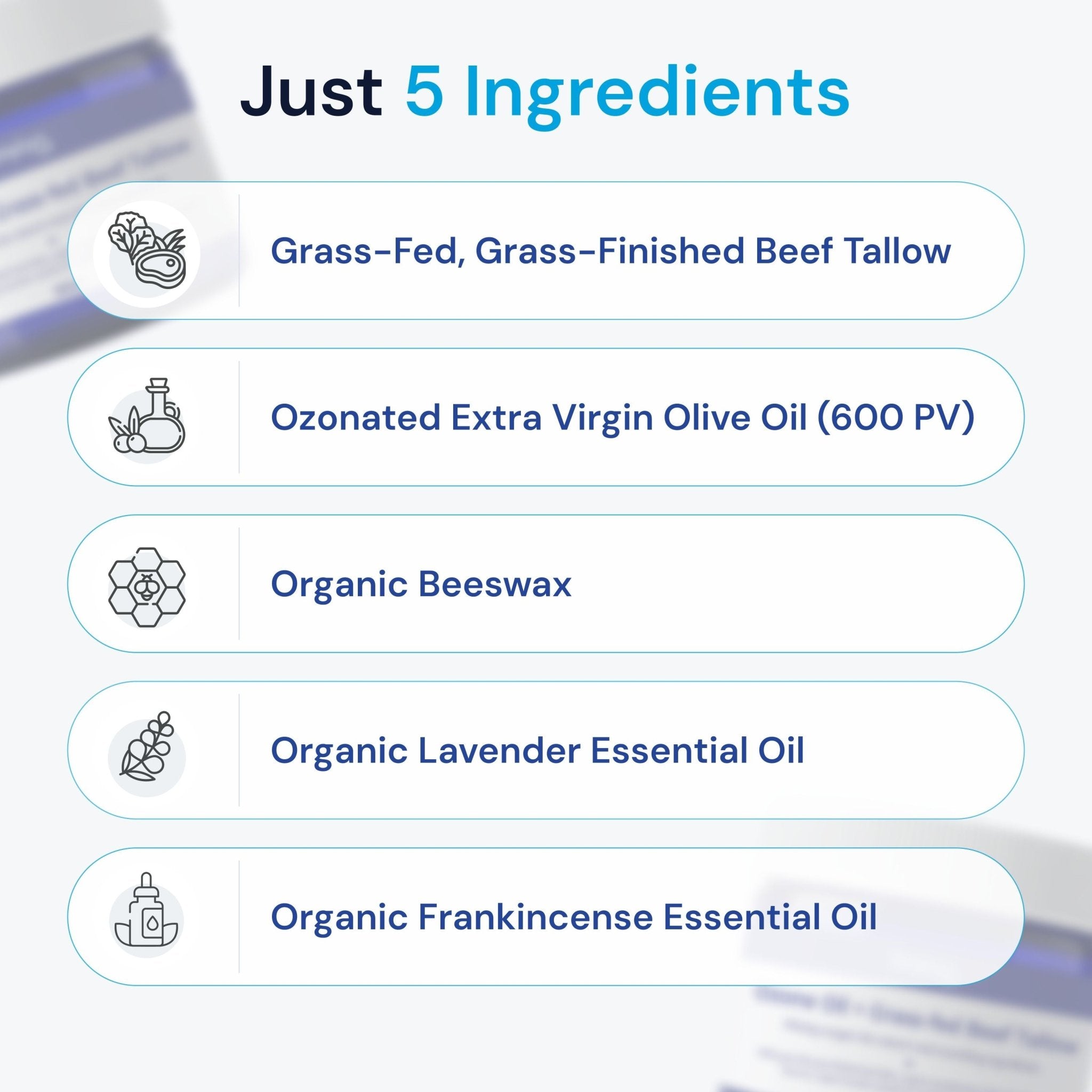 Beef Tallow + Ozone Oil Balm Beef Tallow + Ozone Oil Balm