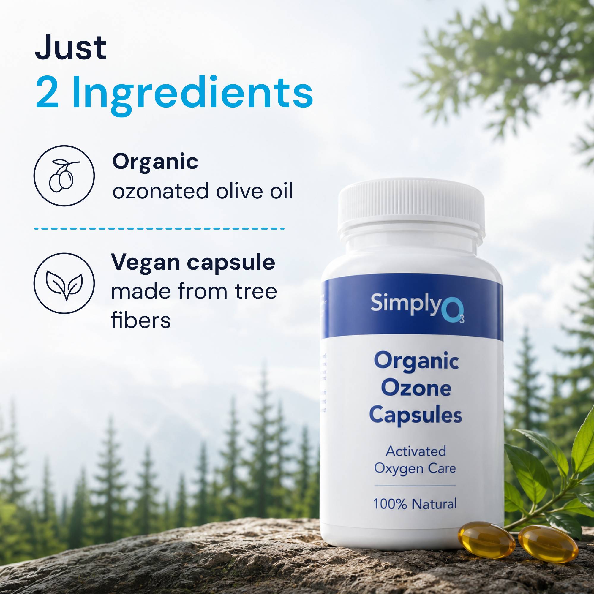 Organic Ozone Oil Capsule Pills Organic Ozone Oil Capsule Pills