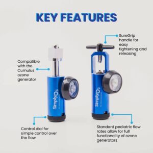 Oxygen Tank Regulator (0-4 LPM)